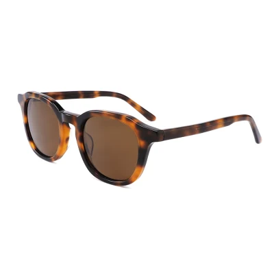 Lente polarizzata TAC CR39 con cornice quadrata alta qualità Fashion Occhiali da sole di moda