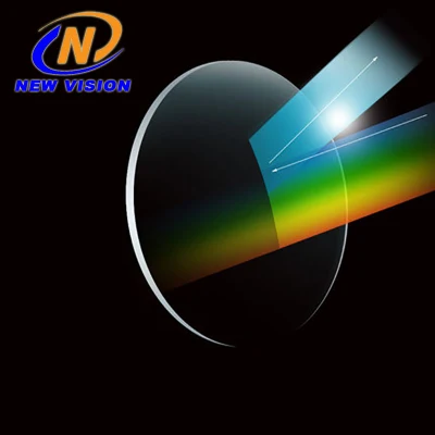Lente ottica fotocromica con rivestimento a rotazione semi UV++ MR-174 di alta qualità