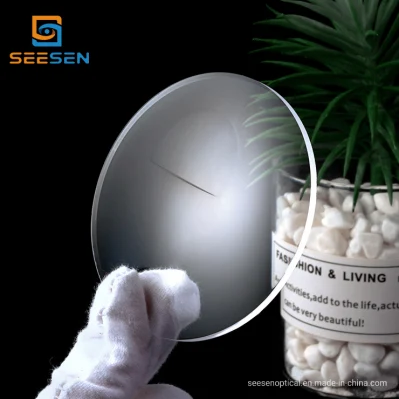 1.56 CR39 Flat Top lenti bifocali lente non rivestita lente per occhiali Spazi ottici