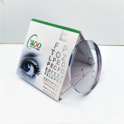WDO lente 1.56 multifocale progressivo blu taglio UV420 Photogray HMC Lente ottica