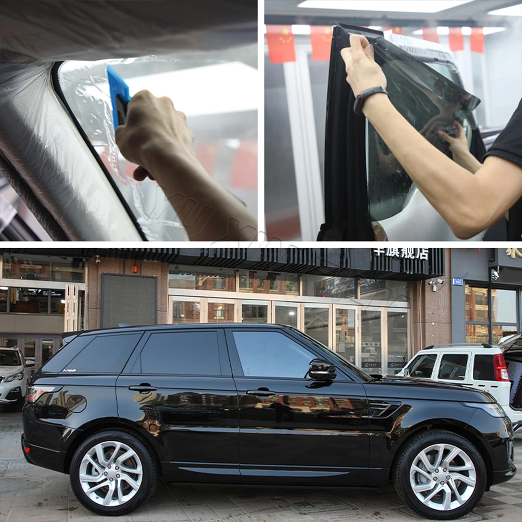 Good Quality 1.52*30m Car Window Tint Film Sun Control Heat Rejection Nano Ceramic Photochromic Car Window Tint Film