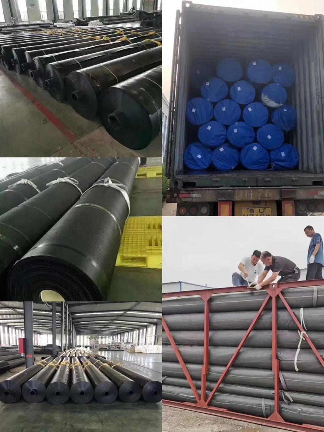 Smooth Textured White Green etc Blue Film Price HDPE Geomembrane Lining