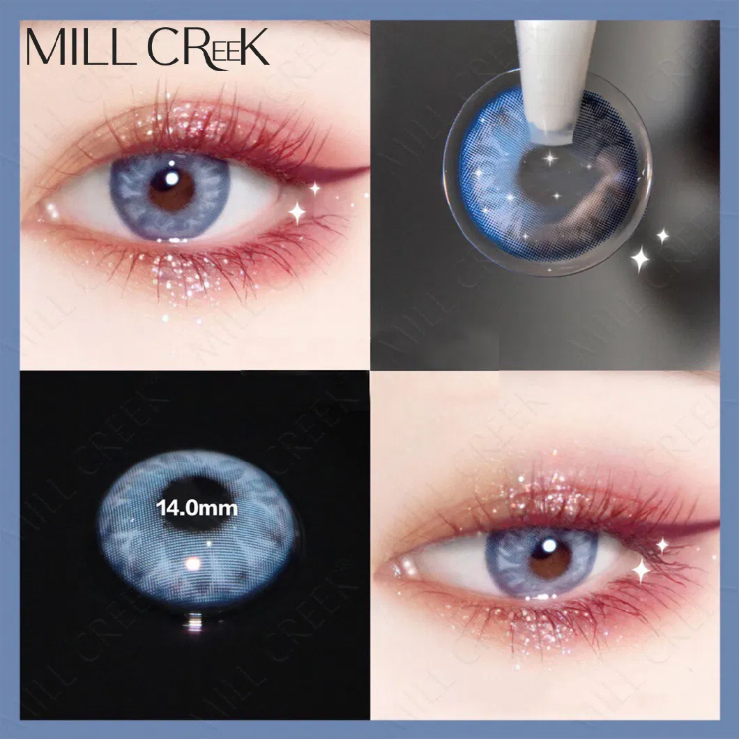 Millcreek OEM Color Contacts Lenses Contact Lens Manufacturer Colored Prescription Contact Lens Cheap Price Wholesale Natural