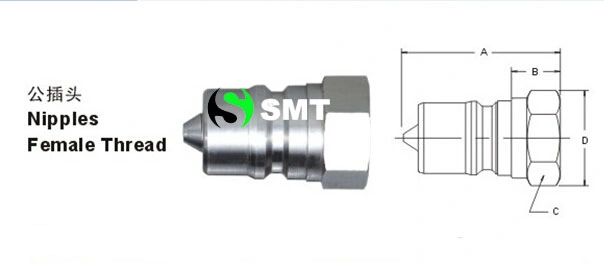 Kzbss Series Hydraulic Quick Couplings (Stainless Steel)