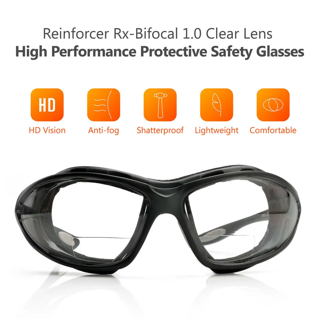 Safe Year Safety Goggles Reading Glasses Dust Proof Anti Fog Bifocal