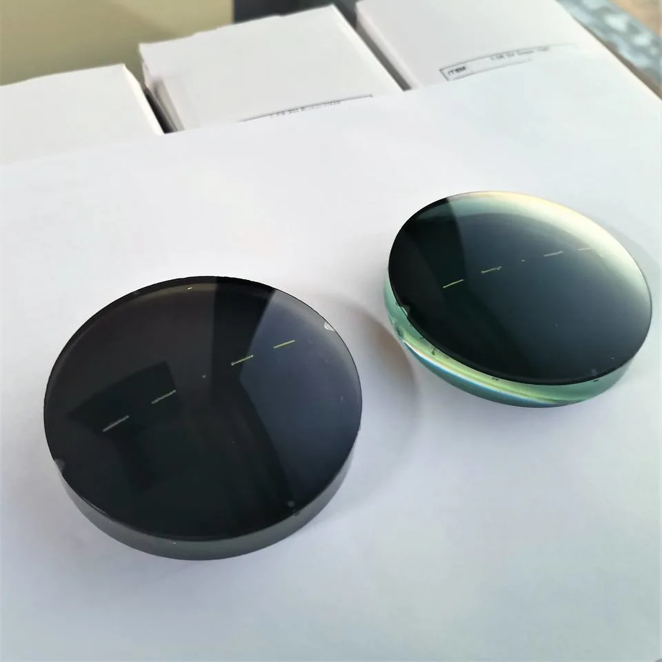 1.499 Semi-Finished Polarized Hc Green Grey Brownoptical Lens Cr39 Hmc Lenses