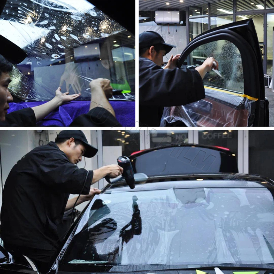 Good Quality 1.52*30m Car Window Tint Film Sun Control Heat Rejection Nano Ceramic Photochromic Car Window Tint Film