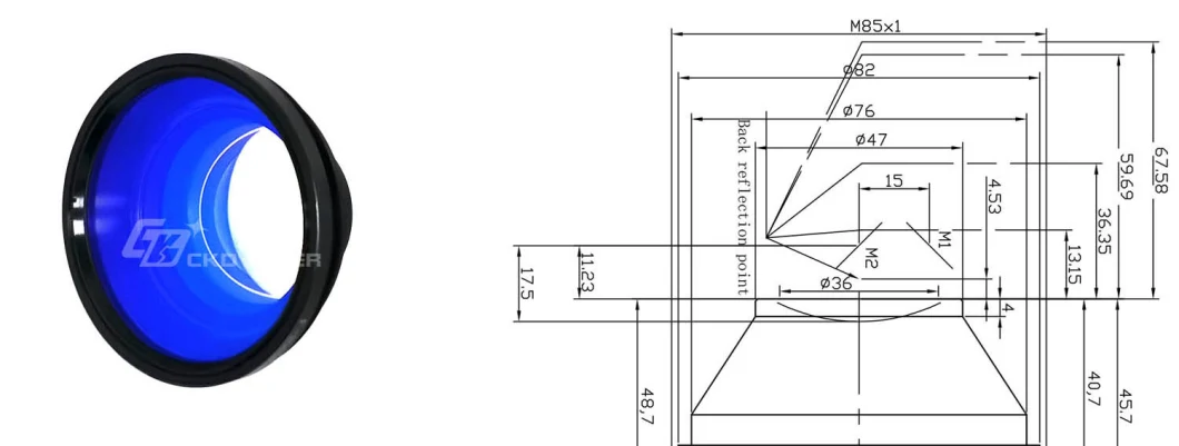 Anti-Reflective Coating on Lens Surface Minimizes Unwanted Reflections