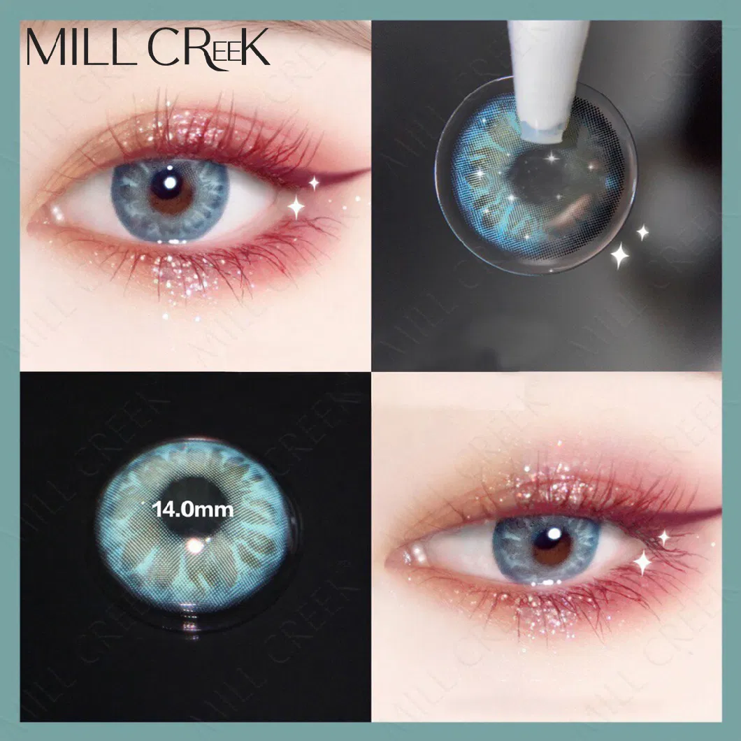 Millcreek OEM Color Contacts Lenses Contact Lens Manufacturer Colored Prescription Contact Lens Cheap Price Wholesale Natural