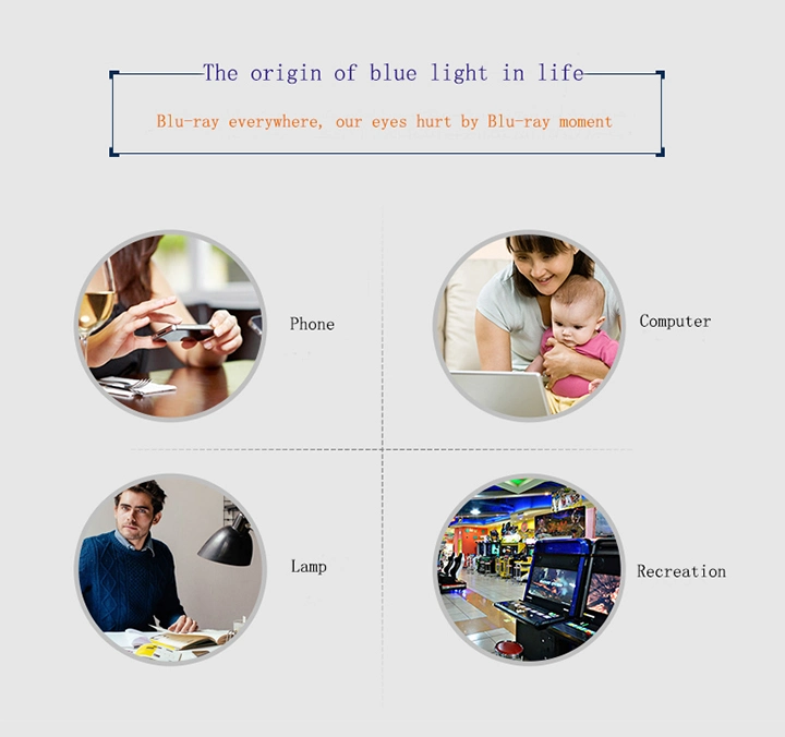 1.56 Blue Block Photochromic Grey Hmc Optical Glass Lenses From China