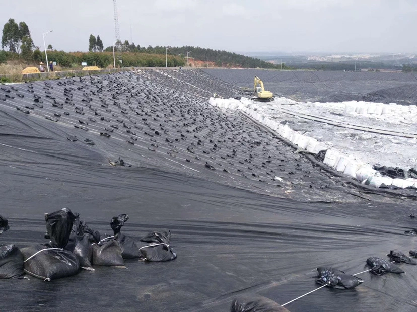 Waterproof HDPE Lining for Ponds Dam Liner in Black 0.2mm-2.5mm Thickness