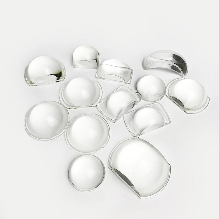 Custom Spherical Molded Optical Borosilicate Glass LED Plano Convex Lens