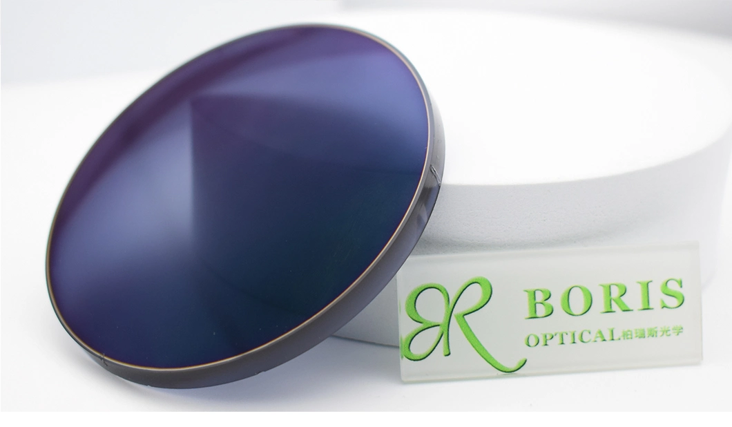 Spectacles Lens 1.61 Mr-8 Spin Photochromic Hmc Eyeglasses Plastic Lenses