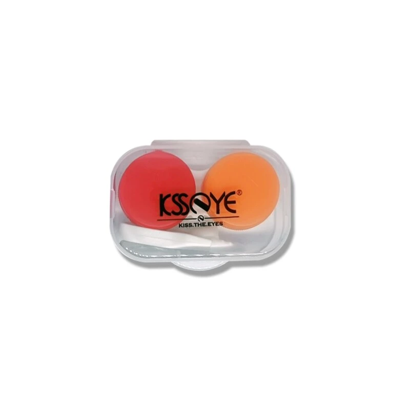 Ksseye Contact Lens Inserter Remover Eyewear Accessories Case Tweezers with Suction Stick Care Liquid Storage Lens Case