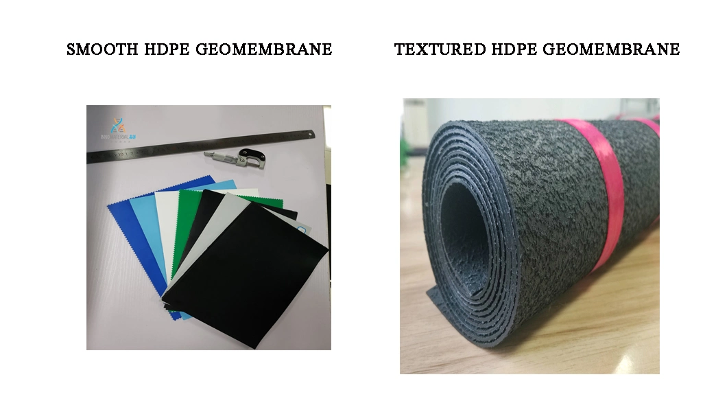 Smooth Textured White Green etc Blue Film Price HDPE Geomembrane Lining