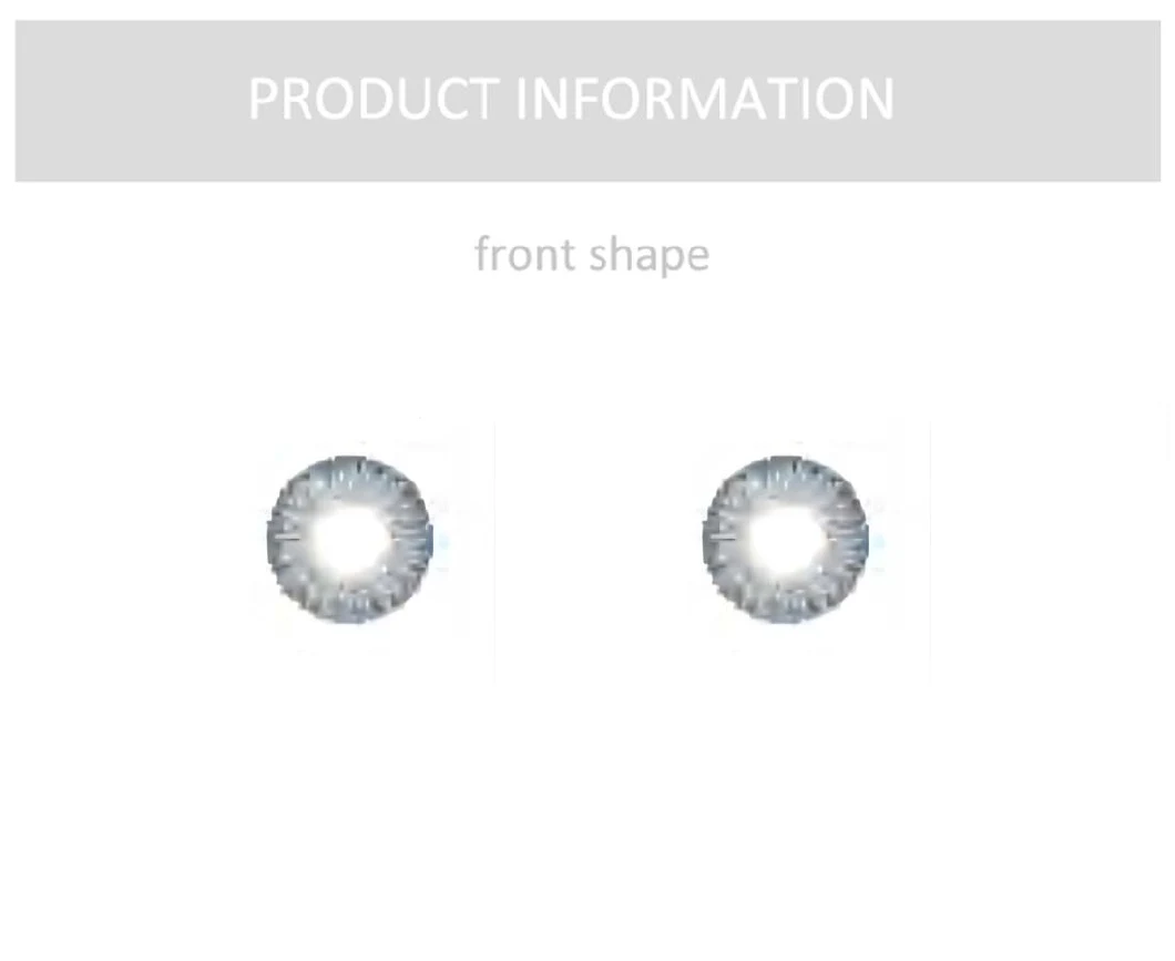 Gd Super Natural Color Contact Lenses Soft Colored Contact Lens Magic Color Contact Lenses for Cosmetic Makeup