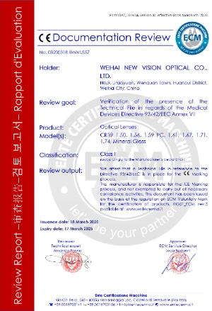 High Index 1.67 Plus Power UV400 Hmc Optical Lens Reading Glasses Lens
