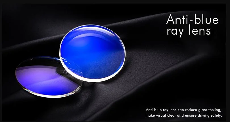 Popular 1.56 Blue Block Optical Lenses Plastic Lenses Blue Cut Lens