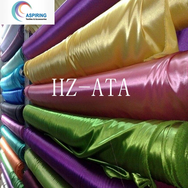 100%Polyester Taffeta /Satin/Pongee/Minimatt Fabric for Lining