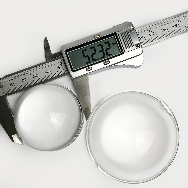 Custom Spherical Molded Optical Borosilicate Glass LED Plano Convex Lens