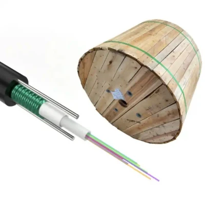 FTTH 1-288 Cores Outdoor/Indoor Armored Ariel/Underground/Duct Sm/mm G652D/G657A Round/Flat Black Fiber Optical Drop Cable
