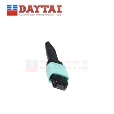 MTP 16 Fiber Cable Type C MPO for Male to Male Connector Outdoor Fiber Optic Patch Cord