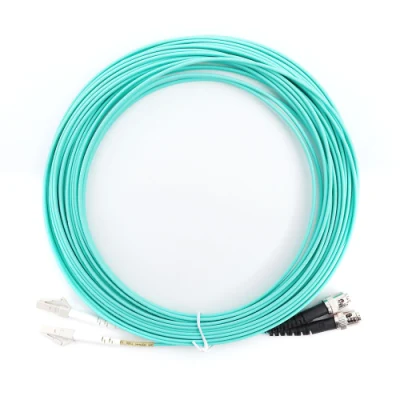 Kolorapus LC St Fiber Optic Multi Mode Network Cable Patch Cord Jumper Cable