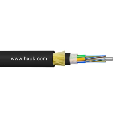 Outdoor 6 /12/24/36/48/96/144 Core ADSS G652D Manufacturers Price Aerial Single Mode Cable Optic Fiber