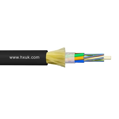 24 Core Optical/Optic Fiber Cable Single Jacket ADSS Cable
