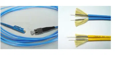 Single Fiber Simplex/Sx 2.0/2.8/3.0mm Armored Fiber Optic Indoor Cable