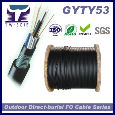 Rodent-Resistant Direct Burial Fiber Optic Cable