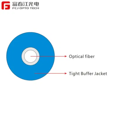 Indoor Access Cable, Tight Buffered Optical Fiber of Cable