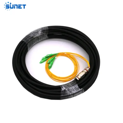 2 4 6 8 12 24 36 Core Outdoor Waterproof Armoured Fiber Optic Pigtail Patch Cord Jumper Cable