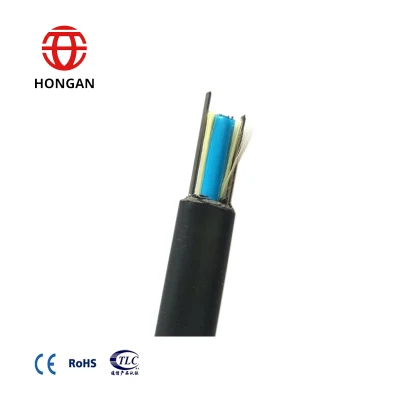 Indoor Flat Armored Fiber Optic Cable for Aerial Application