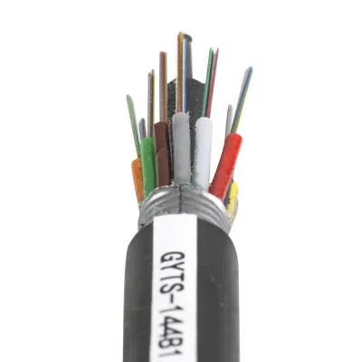 Fiber Optic Cable 4km Aerial Multimode 12 48 Core 96 Strand G652D Multi Single Mode Outdoor ADSS