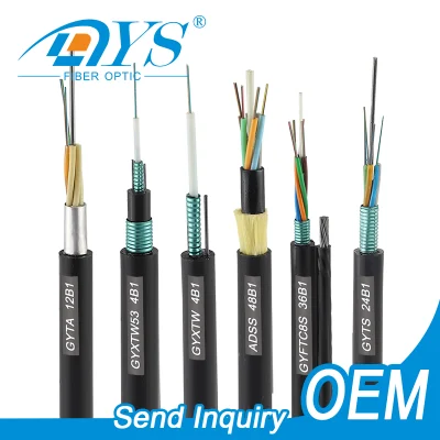 Outdoor 12 24 32 48 72 96 144 Core Fiber Optic Cable