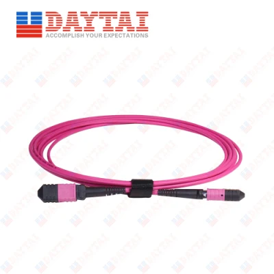 12 Core Fiber Optic MTP Patch Cord Male to Female Connector