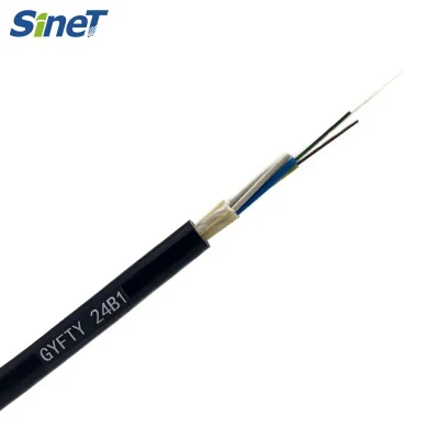 GYFTY G652D Loose Tube Cable Outdoor 8 Core Aerial Fiber Optic Cable
