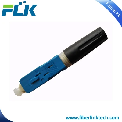Fiber Optic Compatible Drop Cable Quick Field Assembly LC Sc Fast Connector