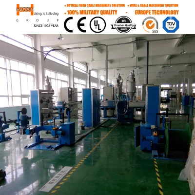 Outdoor Optical Fiber Cable Machine/Outdoor Optic Fiber Cable Line for Export USA/Spain/Korea/Russia/Brazil/Thailand/Iran (CE/ISO9001/7 Patents/Since 1992Year)