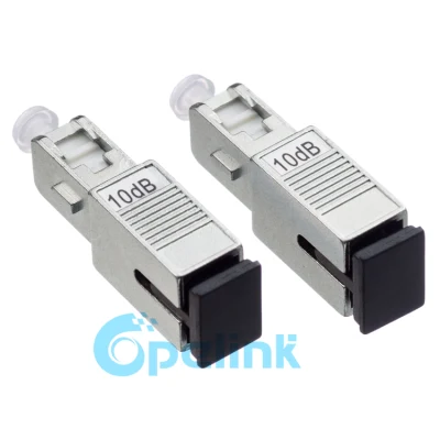 Female to Male Fixed Fiber Optic Attenuator SC/PC Connector Type