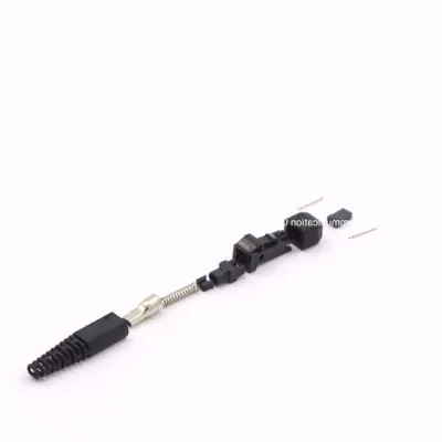 MTRJ/PC Female or Male Fiber Optic Connector with Black Color