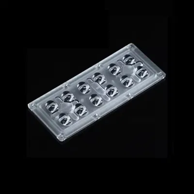2*6 LED Array Optics Multiple Angles Available for Different Lighting Applications