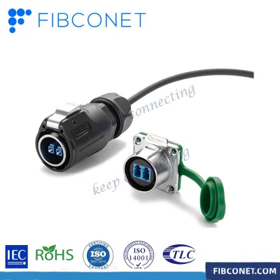 FTTH FTTX Fiber Optic Fast/Quick/Field Water Resistant Metal Cover High Quality IP67 68 Patch Cord Cable Waterproof Connector