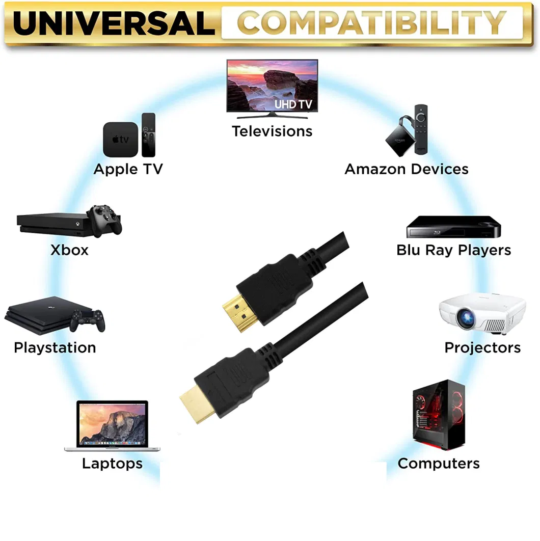 Kolorapus HDMI 4K Cable Support 4K@60Hz Active Optical Fiber HDMI Cable