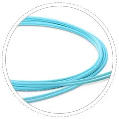 5m (16FT) Sc Upc to Sc Upc Duplex Om3 Multimode Armored PVC (OFNR) 3.0mm Fiber Optic Patch Cable