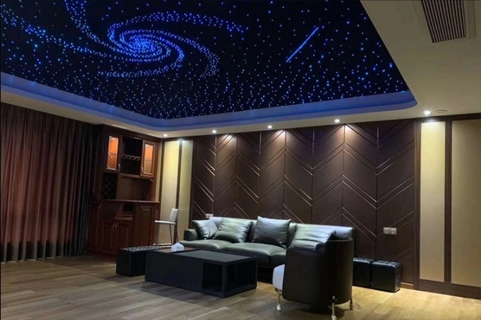 DIY Fiber Optic Star Ceiling Panels RGBW Twinkle 36W Fiber Optic