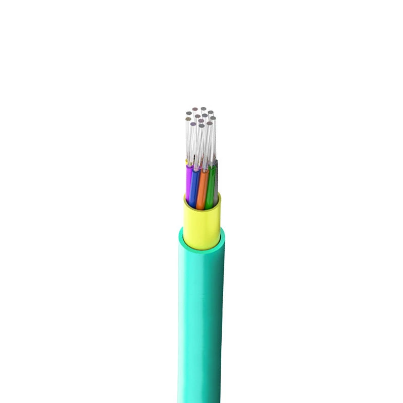 GJFJV 4 Core Om3 Tight Buffered LSZH Optical Fiber Cable