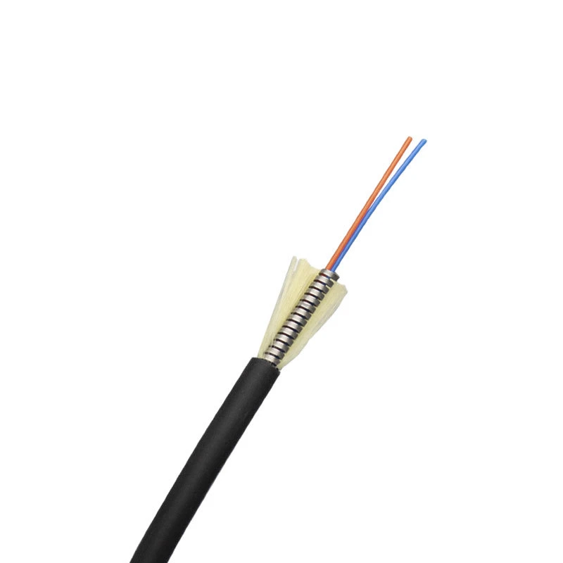 6-Fibers Singlemode 9/125 Single-Armored Indoor Tight-Buffered Breakout Fiber Optical Cable