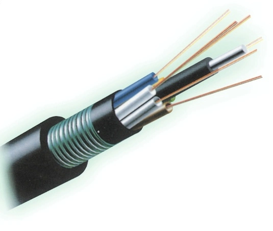 Direct Burial Cable 4/6/12 Core Single Mode Fiber Optic GYTY53-G